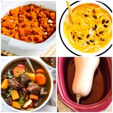 Slow Cooker Butternut Squash Recipes top photo collage