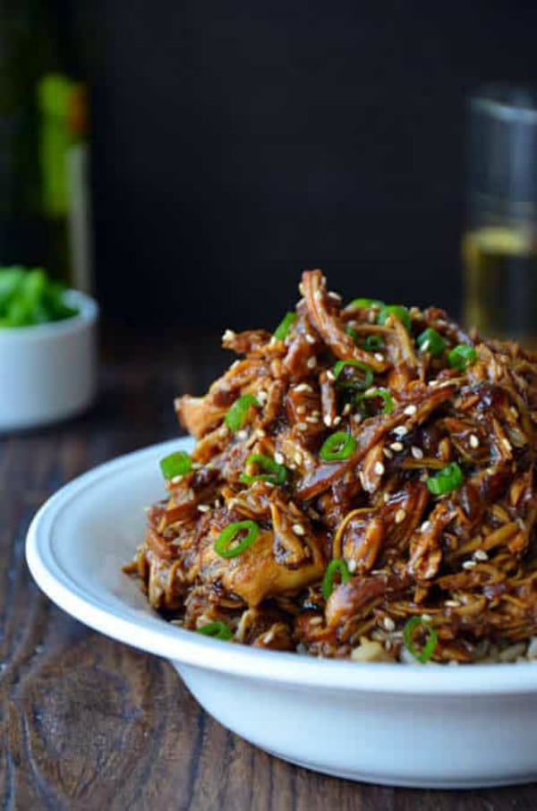 Honey-Garlic Chicken for a Family-Friendly Dinner (Slow Cooker or Instant Pot) found on Slow Cooker or Pressure Cooker.