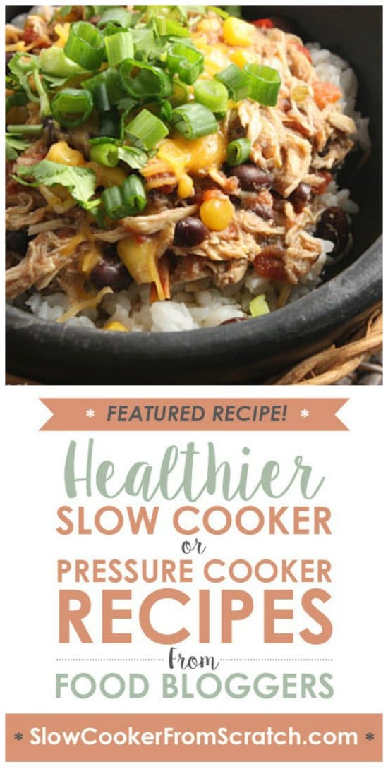 Slow Cooker Sante Fe Chicken from Skinnytaste Slow Cooker or Pressure