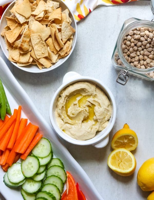 Instant Pot Hummus without Tahini from A Mind Full Mom