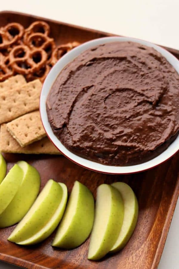 Instant Pot Chocolate Peanut Butter Hummus from 365 Days of Slow + Pressure Cooking