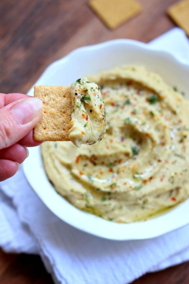 Instant Pot Hummus without Tahini from 365 Days of Slow + Pressure Cooking