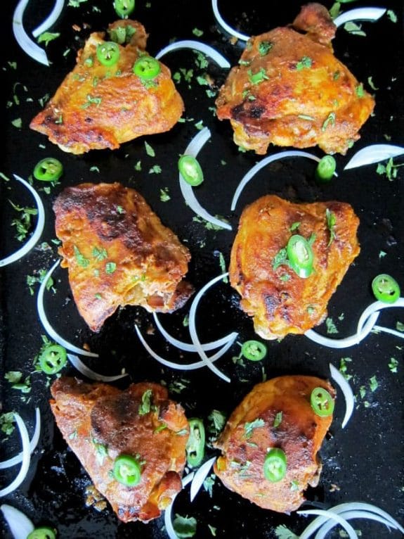 Three Fantastic Recipes for Tandoori Chicken featured on Slow Cooker or Pressure Cooker at SlowCookerFromScratch.com