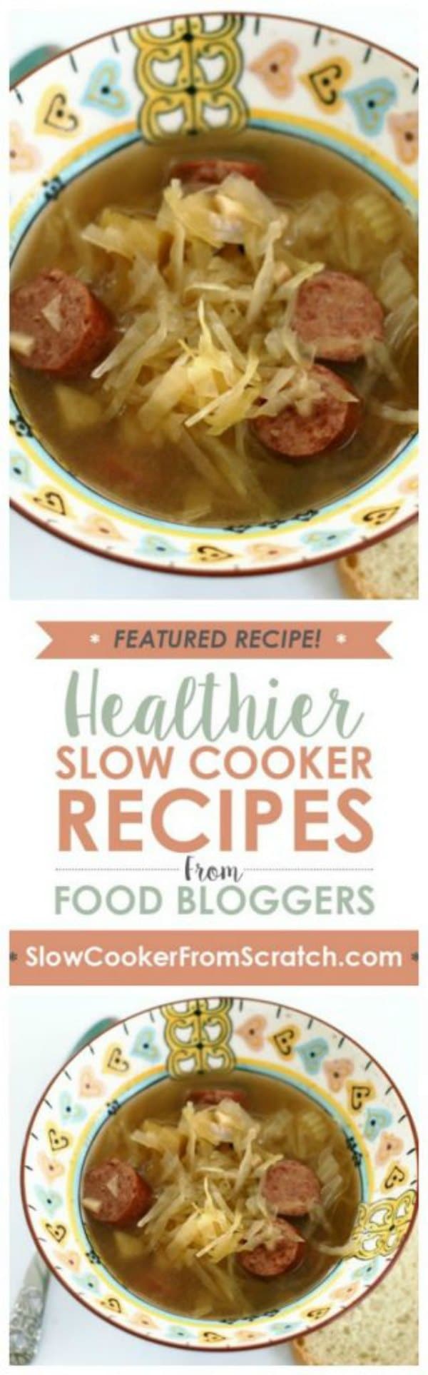 Slow Cooker Sauerkraut Soup with Kielbasa from Coconut and Lime Slow