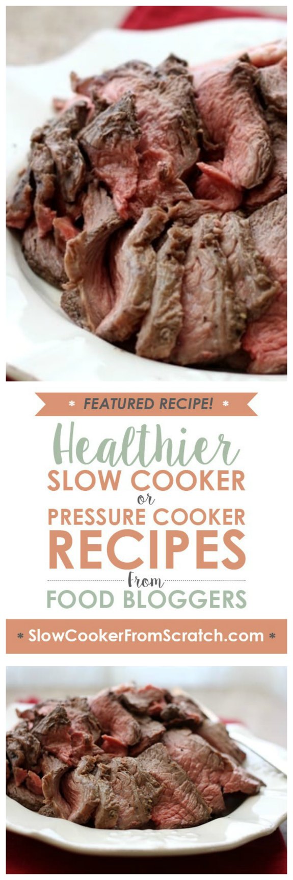 Perfectly Simple and Sliceable CrockPot Roast Beef from Barefeet in the