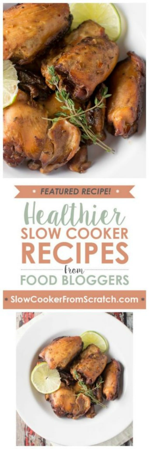 Crockpot Jerk Chicken from Slow Cooker Gourmet Slow Cooker or
