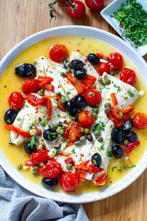 Instant Pot Italian Fish from Instant Pot Eats