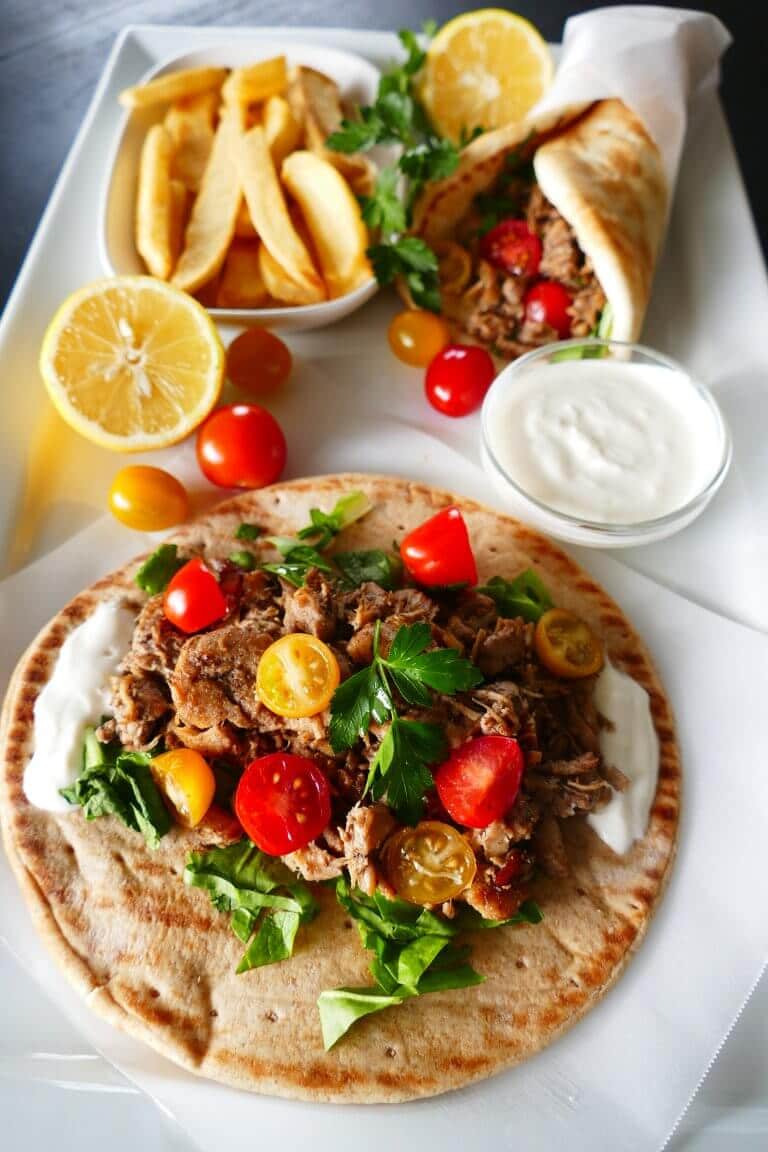 Instant Pot Chicken Shawarma from Paint The Kitchen Red