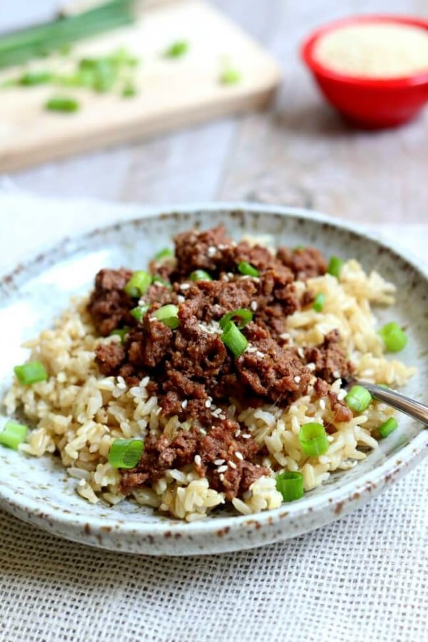 Easy Korean Beef from 365 Days of Slow Cooking (Instant Pot or Slow