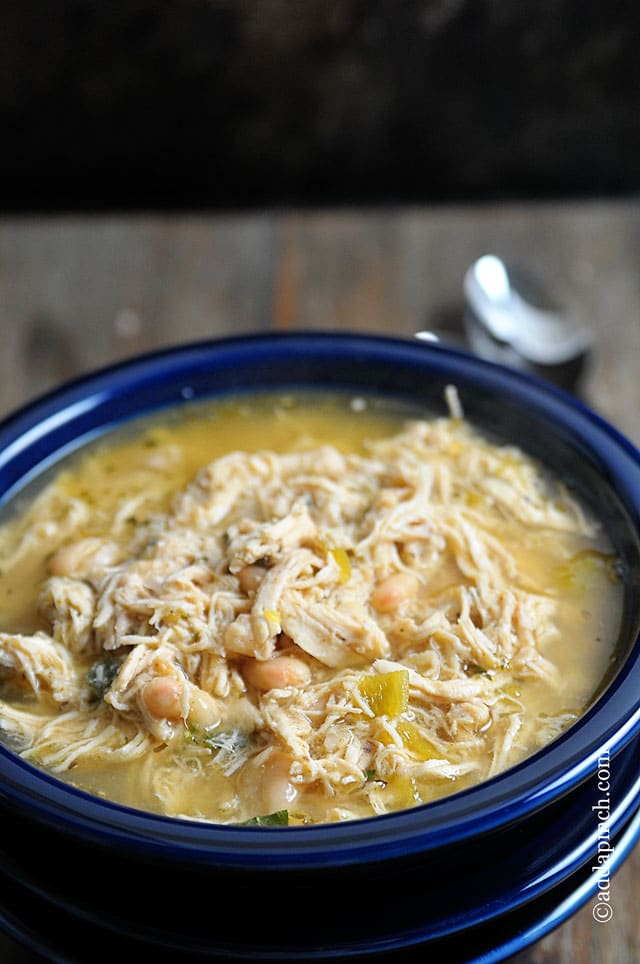 White Chicken Chili from Add a Pinch