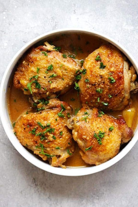 Slow Cooker or Instant Pot Honey Mustard Chicken Slow