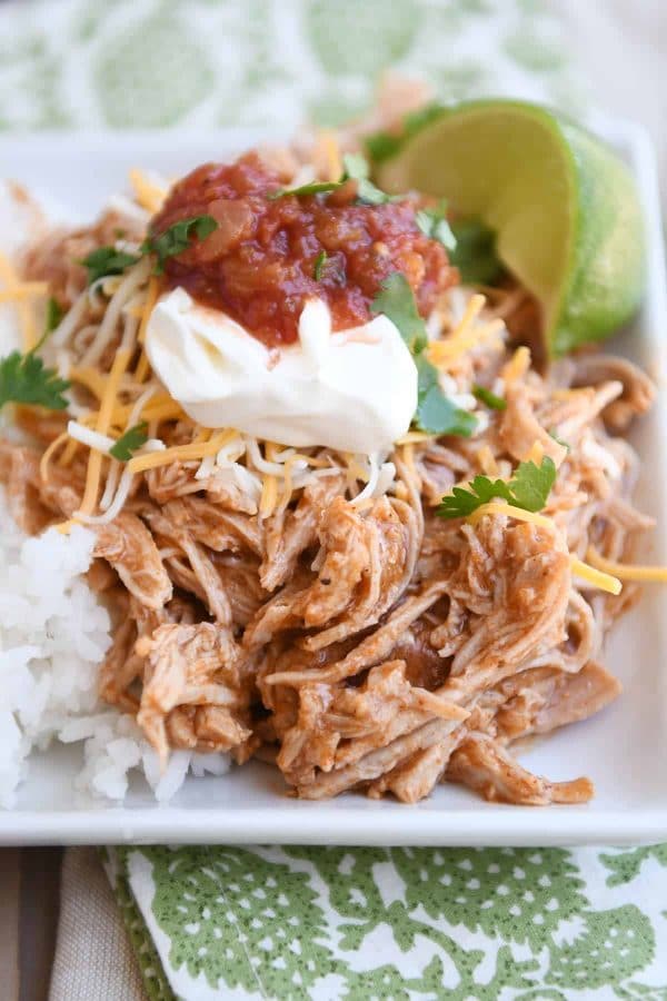 Instant Pot Pork from Mel's Kitchen Cafe featured on Slow Cooker or Pressure Cooker