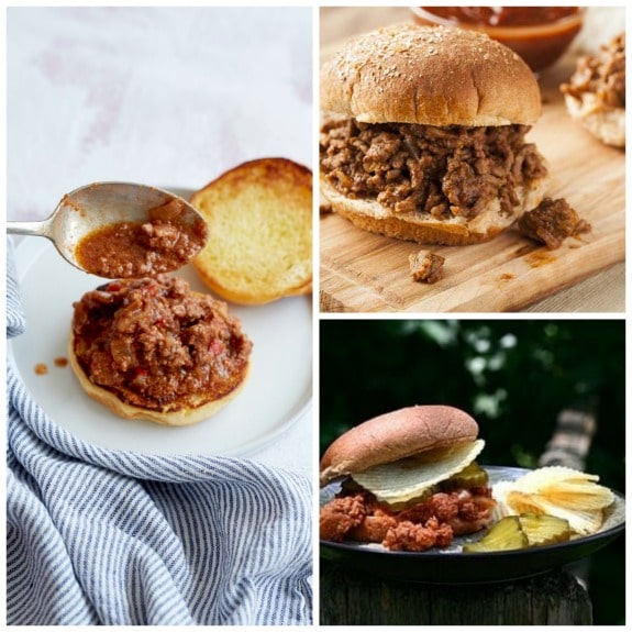 The BEST Slow Cooker Sloppy Joes from Food Bloggers Slow Cooker or