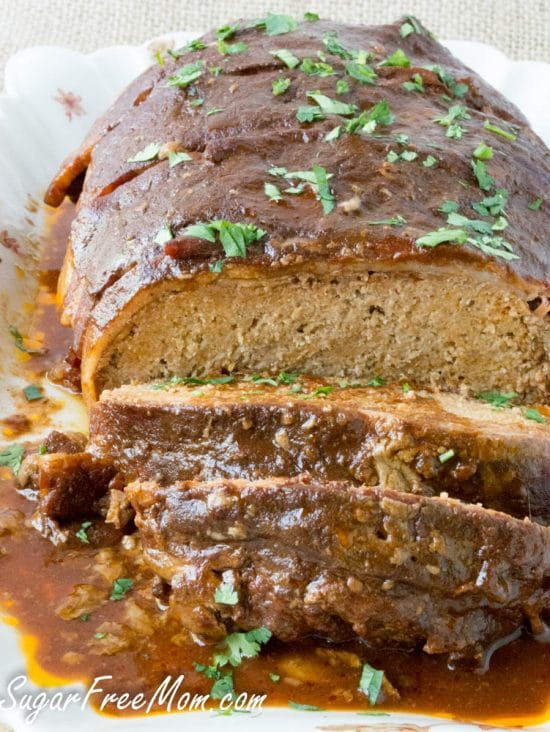 The BEST Slow Cooker Meatloaf featured on Slow Cooker or Pressure Cooker at SlowCookerFromScratch.com