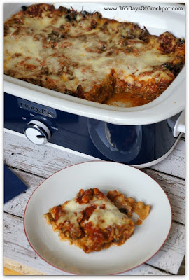 The BEST Slow Cooker Lasagna Recipes from Food Bloggers found on SlowCookerFromScratch.com
