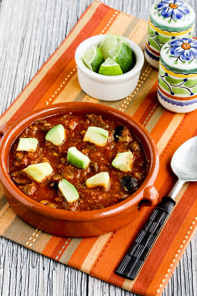 Slow Cooker or Instant Pot Southwestern Beef Stew from Kalyn's Kitchen