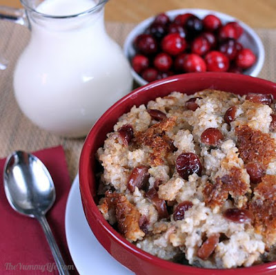 The BEST Slow Cooker Overnight Oatmeal featured on SlowCookerFromScratch.com