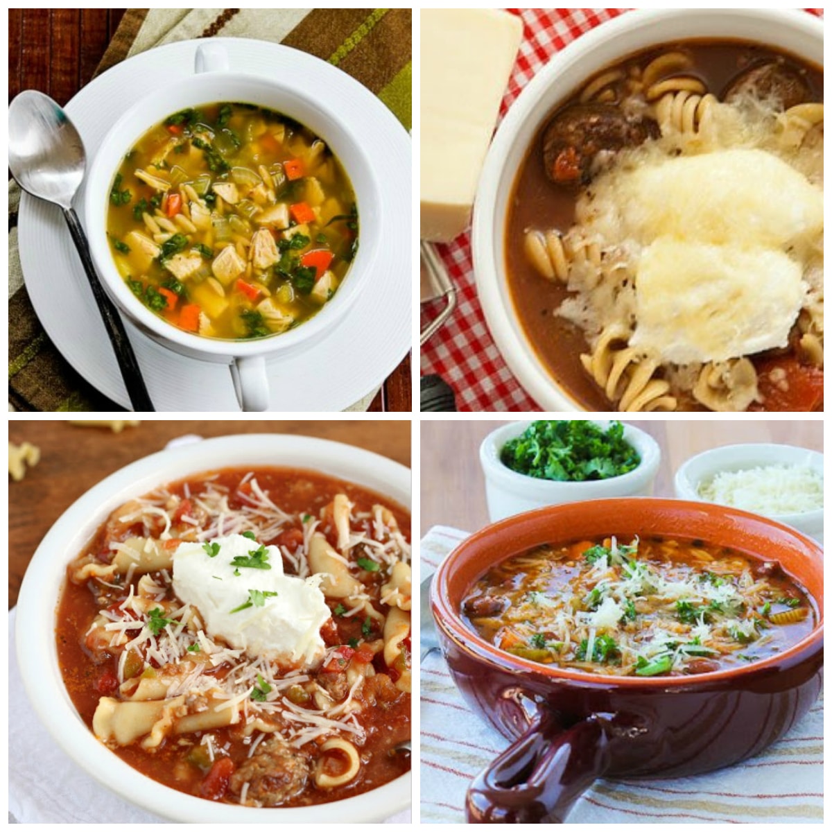The BEST Slow Cooker Soups with Pasta Slow Cooker or Pressure Cooker