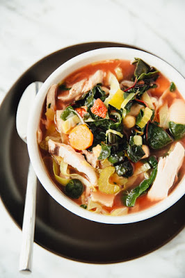 Slow Cooker Hearty Chicken Minestrone from the Kitchn