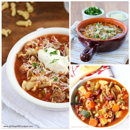 The BEST Slow Cooker Soups with Pasta Slow Cooker or Pressure Cooker