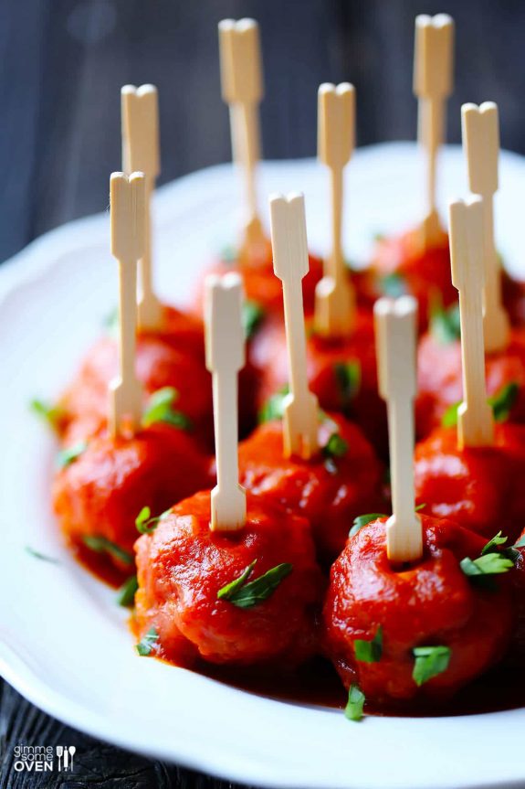 Slow Cooker Easy Meatballs with Smoked Paprika Sauce