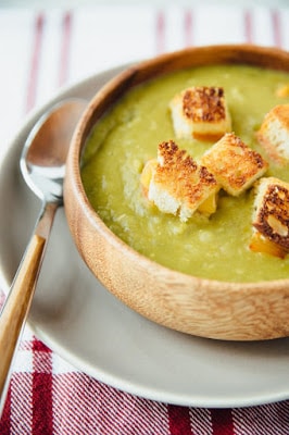 The BEST Slow Cooker Split Pea Soup from Food Bloggers found on SlowCookerFromScratch.com