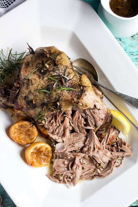 The BEST Recipes for Leg of Lamb in the Instant Pot or Slow Cooker found on Slow Cooker or Pressure Cooker