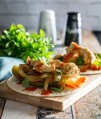 The BEST Slow Cooker Fajitas from Food Bloggers featured on SlowCookerFromScratch.com