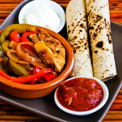 The BEST Slow Cooker Fajitas from Food Bloggers featured on SlowCookerFromScratch.com