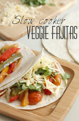 The BEST Slow Cooker Fajitas from Food Bloggers featured on SlowCookerFromScratch.com