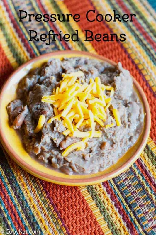 The BEST Slow Cooker or Instant Pot Refried Beans from Food Bloggers