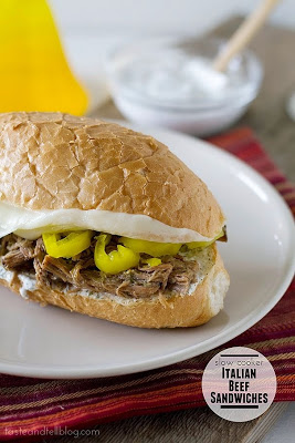 The BEST Slow Cooker Sandwiches with Chicken, Pork, or Beef