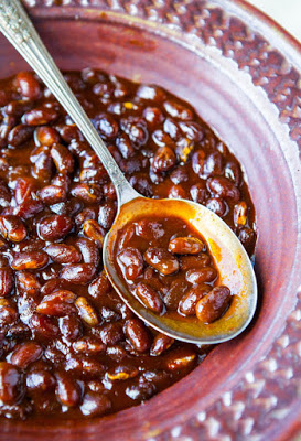 The BEST Slow Cooker Baked Beans from Food Bloggers found on SlowCookerFromScratch.com