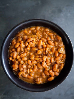 The BEST Slow Cooker Baked Beans from Food Bloggers found on SlowCookerFromScratch.com