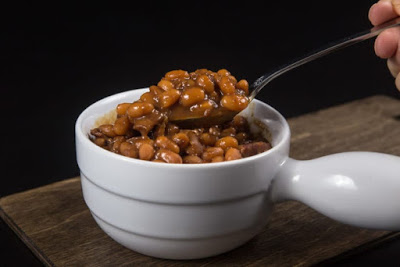 The BEST Instant Pot or Pressure Cooker Baked Beans Recipes featured on SlowCookerFromScratch.com