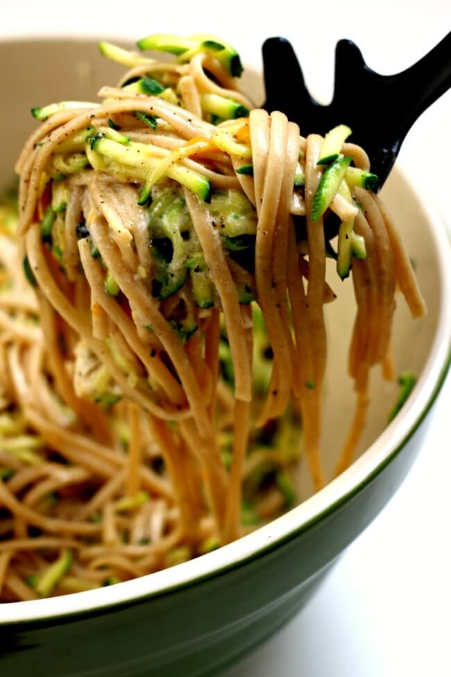 Instant Pot Zucchini Linguine