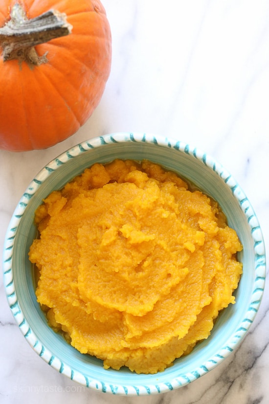 Instant Pot Pumpkin Puree from Skinnytaste