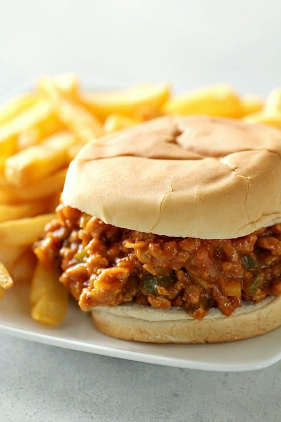 Slow Cooker Turkey Sloppy Joes