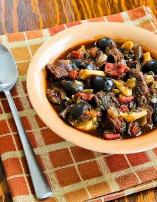 Slow Cooker Mediterranean Beef Stew