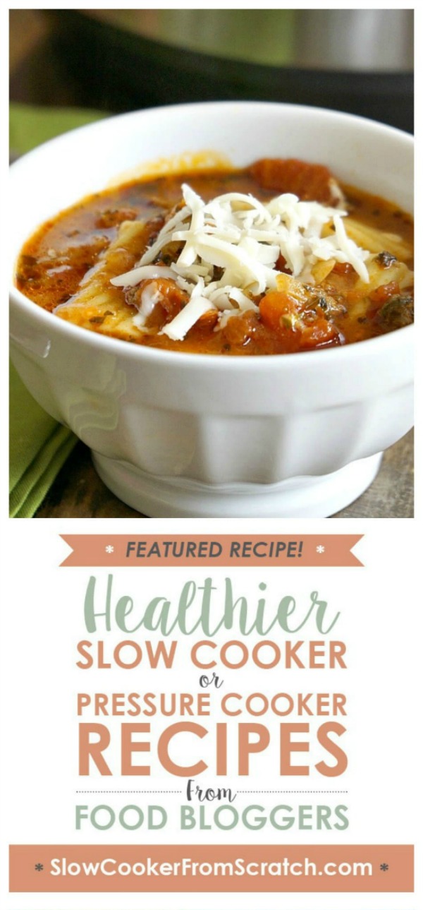 Lasagna Soup from The Typical Mom (Instant Pot or Slow
