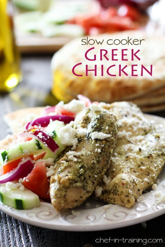 Slow Cooker Greek Chicken