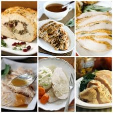 Top 10 Recipes for Slow Cooker Turkey Breast (plus Honorable Mentions!) top collage