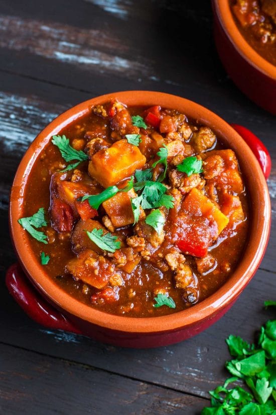 The BEST Instant Pot Chili Recipes featured on Slow Cooker or Pressure Cooker at SlowCookerFromScratch.com