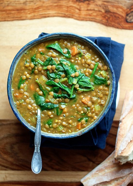 The BEST Instant Pot Vegetarian and Vegan Soup Recipes featured on Slow Cooker or Pressure Cooker at SlowCookerFromScratch.com