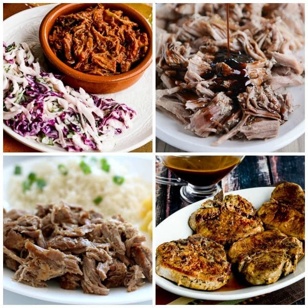 Instant Pot Dinners With Pork top photo collage