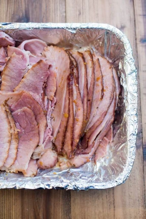 The BEST Instant Pot or Slow Cooker Holiday Ham Recipes featured on Slow Cooker or Pressure Cooker at SlowCookerFromScratch.com