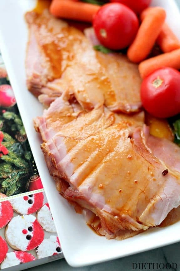 The BEST Instant Pot or Slow Cooker Holiday Ham Recipes featured on Slow Cooker or Pressure Cooker at SlowCookerFromScratch.com