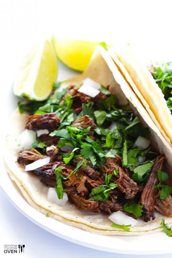 Slow Cooker Barbacoa Beef from Gimme Some Oven