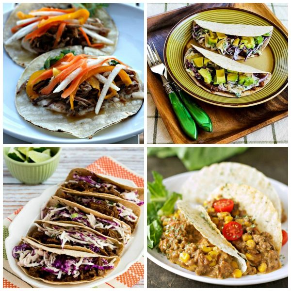 The BEST Slow Cooker Tacos Recipes (with Beef, Pork, or Chicken) Slow