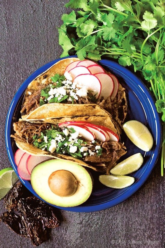 Instant Pot Shredded Beef with Chorizo and Chipotle from Instant Pot Eats